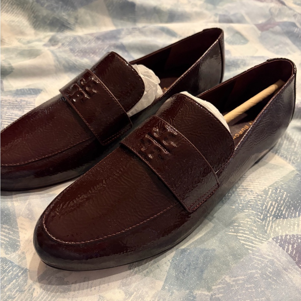 Tory Burch Deep Burgundy Loafers